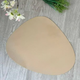 Підставка під тарілку крапля Nude Beige 45х37 см екошкіра - зображення 2