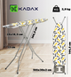 Deska do prasowania Kadax 105 x 30 cm (5903699441947) - obraz 3