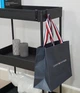 Етажерка пластикова 3 яруси на колесах Black, 40х22х66 см - зображення 9