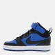 Подростковые высокие кеды для мальчика Nike Court Borough Mid 2 (Gs) CD7782-404 36 Game Royal/Black/White (197594219007) - изображение 3