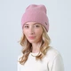 Шапка женская LuckyLOOK Бини MAELYS 843-868 One Size Розовый (2933534843868) - изображение 3