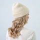 Шапка женская LuckyLOOK Бини с ушками ДАНАЯ 873-421 Молочный (2933534873421) - изображение 2