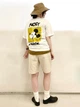 Шорты хлопковые мужские Uniqlo 820337640 XL Молочные (1159846162) - изображение 3