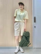 Шорты хлопковые мужские Uniqlo 820337640 XL Молочные (1159846162) - изображение 6