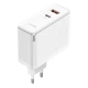 Сетевое зарядное устройство Baseus GaN5 Pro 100W с двумя портами USB-C+USB-A+кабель Type-C toType-C, PD3.0/QC4.0+/PPS, быстрая зарядка для ноутбуков и смартфонов CCGAN100E5 - изображение 4