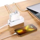 Сетевое зарядное устройство Baseus GaN5 Pro 100W с двумя портами USB-C+USB-A+кабель Type-C toType-C, PD3.0/QC4.0+/PPS, быстрая зарядка для ноутбуков и смартфонов CCGAN100E5 - изображение 8