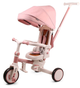 Rowerek trójkołowy Milly Mally Zippy różowy 6380 (5907090700443) - obraz 1
