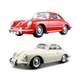 Автомодель - PORSCHE 356B (1961) (асорті слонова кістка, червоний, 1:24) - зображення 12