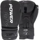 Боксерские перчатки PowerPlay 3024 Ultra Mat 8 унций Черно-Белые (PP_3024_8oz_Bl/White) - изображение 1