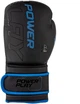 Боксерские перчатки PowerPlay 3024 Ultra Mat 8 унций Черно-Темно-Синие (PP_3024_8oz_Bl/Navy) - изображение 2