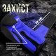 Боксерские перчатки PowerPlay 3086 Matt Challenger 10 унций Черно-Синие (PP_3086_10oz_Bl/Navy) - изображение 4
