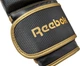 Боксерские перчатки Reebok Boxing Gloves 12 унций Черно-Золотые (885652010979) - изображение 2