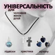 Вощений шнур для кулонів підвісок хрестиків шнурок чорний з карабіном і подовжувачем довжина 45 см - зображення 2
