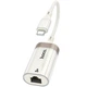 Переходник Hoco UA41B Crystal Type-C to RJ45 100 Mbs (0.15m) Apricot - изображение 4