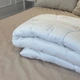 Одеяло полуторное стеганое Viluta Soft Лебяжий пух 21424 140x205 см белое 5149144 - изображение 1