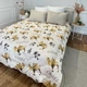 Ковдра полуторна з верблюжої вовни Arda Camell wool 21427 150х210 см бежева 5149147 - зображення 5