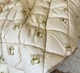 Одеяло полуторное стеганое зимнее из искусственной шерсти Leri Max Pur Wool 21472 150х210 см коричневое 5149681 - изображение 2