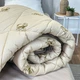 Ковдра полуторна стьобана зимова зі штучної вовни Leri Max Pur Wool 21469 150х210 см коричнева 5149678 - зображення 4