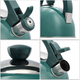 Czajnik nierdzewny Kadax Vasto z gwizdkiem zielony 1.7 l (5903699469323) - obraz 3