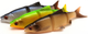 Набір м’яких приманок Savage Gear 3D LB Roach Swim n Jerk 7.5 см 4 г Firetiger (5706301574374) - зображення 4