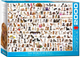 Puzzle EuroGraphics Świat psów 2000 el 8220-0581 (628136205818) - obraz 1