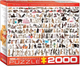 Puzzle EuroGraphics Świat kotów 2000 el 8220-0580 (628136205801) - obraz 1