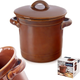 Pojemnik do kiszenia Orion ceramiczny z pokrywką 1 l (8592381200015) - obraz 7