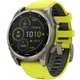 Смарт-часы Garmin Fenix8 47mm Solar Sapphire Titanium w.Amp Yellow/Graphite Silicone Band (010-02906-21) - изображение 1
