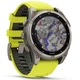 Смарт-часы Garmin Fenix8 47mm Solar Sapphire Titanium w.Amp Yellow/Graphite Silicone Band (010-02906-21) - изображение 3