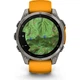 Смарт-часы Garmin Fenix8 47mm AMOLED Sapphire Titanium w.Spark Orange/Graphite Silicone Band (010-02904-11) - изображение 7