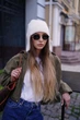 Шапка-вушанка з ангори Zefur One size біла - изображение 4