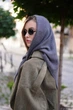 Хустка ангорова жіноча косинка бактус Zefur One size темно-сірий - изображение 5