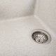 Гранитная кухонная мойка Valeso Toskana 780x500W врезная, прямоугольная, топаз матовый (SP000047136) - изображение 5