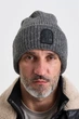 Тепла чоловіча шапка з логотипом Parajumpers 8156 S/M - изображение 2