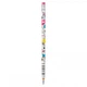 Карандаш чернографитный YES Happy colours из бумаги круглый с резинкой - изображение 1