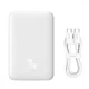 Повербанк с беспроводной зарядкой Baseus Magnetic Mini 10000mAh 20W MagSafe белый (PPCX030002) - изображение 12