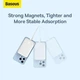 Повербанк беспроводной c MagSafe Baseus Magnetic Mini Air 6000mAh 20W Type-C белый (P10059002223-00) - изображение 10
