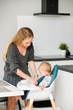 Стільчик для годування Caretero Tuva Темно-зелений (5903076306678) - зображення 13