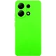 Чохол TPU GETMAN Liquid Silk Full Camera для Xiaomi Redmi Note 13 4G Салатовий / Neon Green - зображення 1