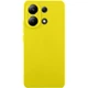Чехол TPU GETMAN Liquid Silk Full Camera для Xiaomi Redmi Note 13 4G Желтый / Flash - изображение 1