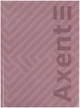 Записная книга Axent Pattern А4 20.3 х 27.3 мм 96 листов в клетку Розовая (8425-4-A) - изображение 1