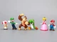 Набір Фігурок Супер Маріо Super Mario Bros Луїджі Йоші Жаба Ослик Luigi Yoshi Toad Donkey 18 шт герої гри 3-7 см - зображення 6