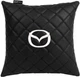 Подушка в авто EVAtech ECO 30 x 30 см Mazda черный ромб с черной нитью (SPSCSBBV099) - изображение 1