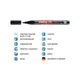 Маркер Edding Paint e-791 1-2 мм круглий чорний (e-791/01n) - зображення 2
