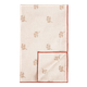 Obrus Homla Froid lniany z haftem i ozdobną lamówką Biały 130 x 180 cm (5906496749247) - obraz 1