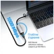 Адаптер USB-C + USB A to RJ45 Ethernet 1000Mbps ColorWay (CW-AD-CRG) - изображение 8