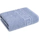Полотенце Home Line махровое бордюрное (серо-голубое) 400 гр/м2, 50х90 см (179749) - изображение 1