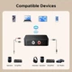 Приемник адаптер UGREEN BT505 Bluetooth 6.0 Receiver LDAC для авто, наушников, стереосистем - изображение 10
