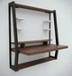 Стіл комп'ютерний, письмовий, навісний/настінний, комплект кронштейнів, каркас металевий. - изображение 4