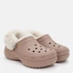 Женские кроксы утепленные Crocs Classic Platform Fuzz Lined Cg Lte 212854-2Q9 39-40 (W9) 25 см Latte (198445326592) - изображение 3